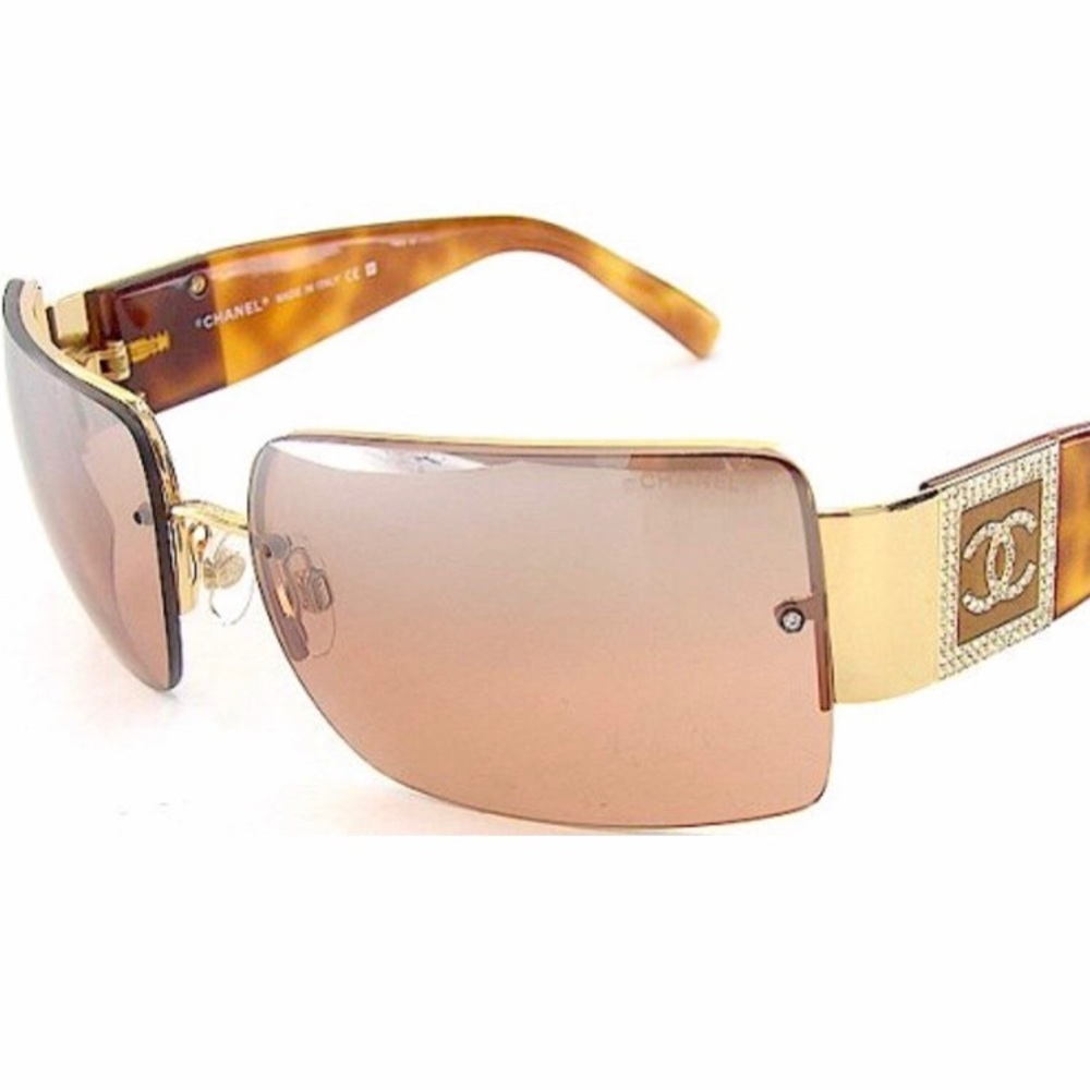 Authentic Chanel Tortoise shell sunglasses